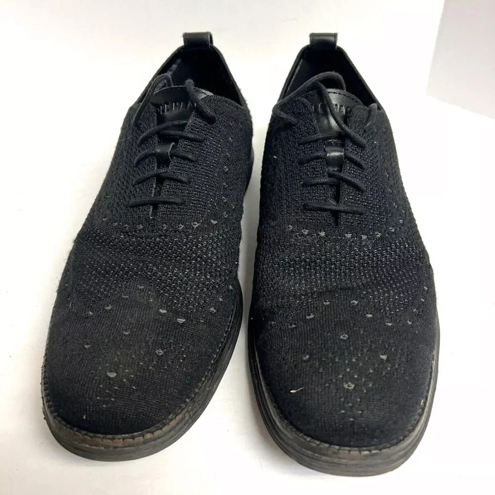 Cole Haan Men’s Original Grand Wingtip Oxford Black, Size 11 M.